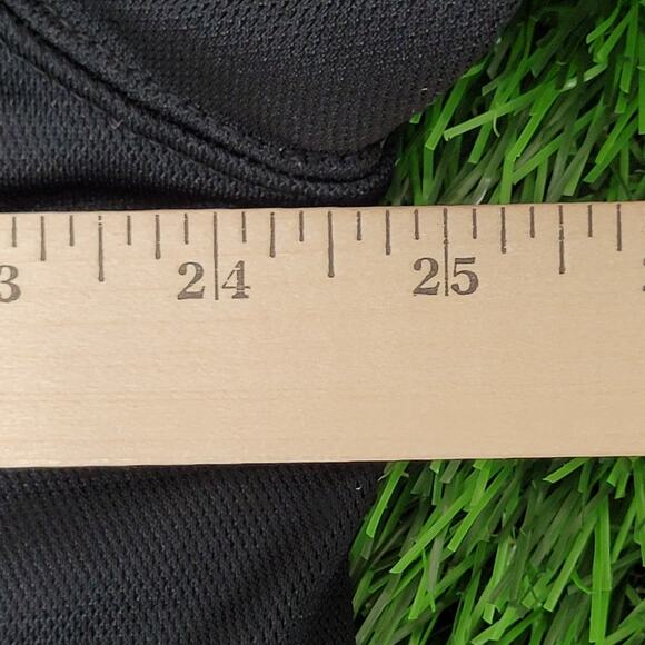 NIKE Jordan Jumpman Track Jacket Large 25x27 Baggy Black Red - Picture 16 of 16